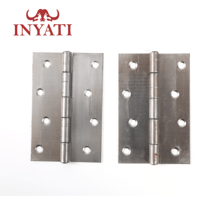 Hinge Butt 100x75mm Brass Plated 2pc Inyati - Image 2